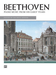 Ludwig van Beethoven: Piano Music From His Early Years (noty na klavír)