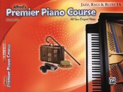 Alfred's Premier Piano Course: Jazz, Rags & Blues Book 1A (noty na klavír)
