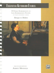 Essential Keyboard Etudes: 100 Early Intermediate to Late Intermediate Studies (noty na klavír)