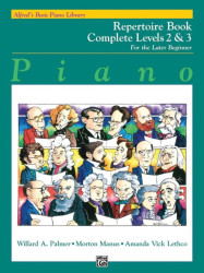 Alfred's Basic Piano Library Repertoire Book 2-3 (noty na klavír)