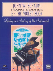 John W. Schaum Piano Course, E: The Violet Book (noty na klavír)