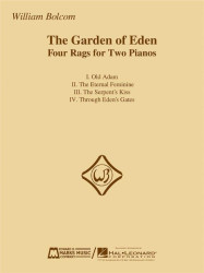 William Bolcom: The Garden Of Eden - Four Rags For Two Pianos (noty na čtyřruční klavír)