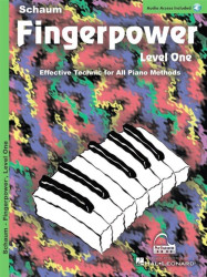 Schaum Fingerpower® - Level 1 (noty na klavír)(+audio)