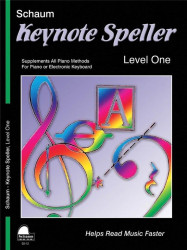 Schaum Keynote Speller - Level 1 (noty na klavír)