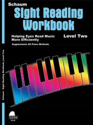 Schaum Sight Reading Workbook (noty na klavír)