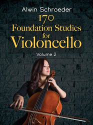 Alwin Schroeder: 170 Foundation Studies for Violoncello Vol. 2 (noty na violoncello)