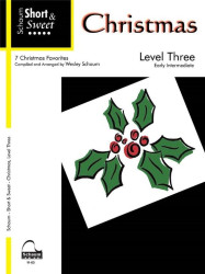 Schaum Short & Sweet: Christmas - Level 3 (noty na klavír)