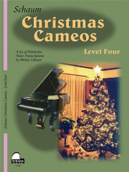 Schaum Christmas Cameos - Level 4 (noty na klavír)