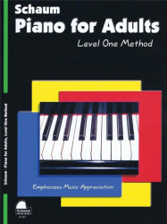Schaum Piano for Adults - Level 1 Method (noty na klavír)