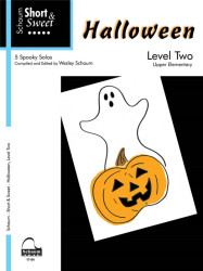 Schaum Short & Sweet: Halloween - Level 2 (noty na klavír)