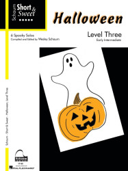 Schaum Short & Sweet: Halloween - Level 3 (noty na klavír)