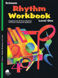 Schaum Rhythm Workbook Level 1 (noty na klavír)