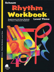 Schaum Rhythm Workbook Level 3 (noty na klavír)