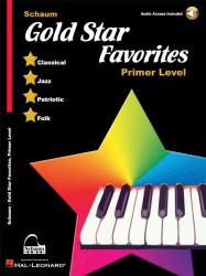 Schaum Gold Star Favorites - Primer Level (noty na klavír)(+audio)