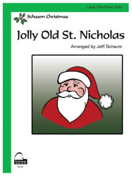 Schaum Christmas: Jolly Old St. Nicholas (noty na klavír)