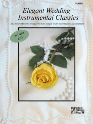 Elegant Wedding Instrumental Classics (noty na příčnou flétnu, klavír)(+audio)