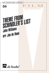John Williams: Theme from Schindler's List (noty pro koncertní orchestr, party, partitura)