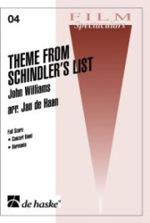 John Williams: Theme from Schindler's List (noty pro dechový žesťový orchestr)