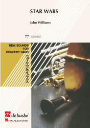 John Williams: Star Wars (noty pro koncertní orchestr, party, partitura)