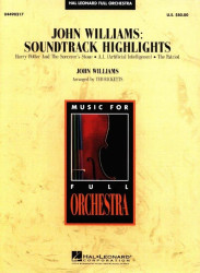 John Williams: Soundtrack Highlights (noty pro kompletní koncertní orchestr, party, partitura)