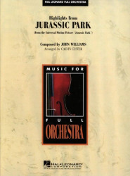 Highlights from Jurassic Park (noty pro kompletní koncertní orchestr, party, partitura)