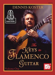 Dennis Koster: Keys To Flamenco Guitar, Volume 1 (noty, tabulatury na kytaru)(+audio)