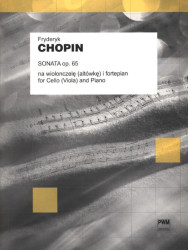 Frédéric Chopin: Sonata Op. 65 (noty na violoncello, klavír)