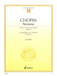 Frédéric Chopin: Nocturne Eb Major Opus 9/2 (noty na klavír)