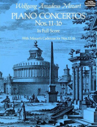 Wolfgang Amadeus Mozart: Piano Concertos Nos. 11-16 (noty, partitura)