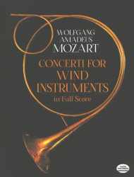 W.A. Mozart: Concerti For Wind Instruments (noty, partitura)