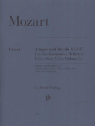 Wolfgang Amadeus Mozart: Adagio And Rondo K.617 (noty, partitura, party)