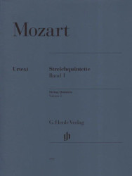 Wolfgang Amadeus Mozart: String Quintets 1 (noty pro smyčcový kvintet, party)