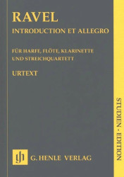 Maurice Ravel: Introduction et Allegro (noty, partitura)