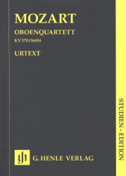 Wolfgang Amadeus Mozart: Oboe Quartet in F K.370 / 368b (noty, partitura)