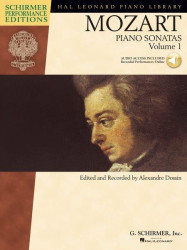 W.A. Mozart: Piano Sonatas, Volume 1 (noty na klavír)(+audio)