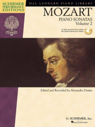 W.A. Mozart: Piano Sonatas, Volume 2 (noty na klavír)(+audio)