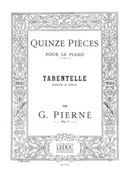 Gabriel Pierné: Tarentelle Op.3, No.15 in a minor (noty na klavír)