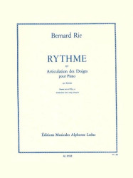 Bernard Rie: Rythme Et Articulation Des Doigts (noty na klavír)