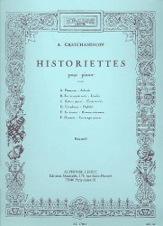 Alexandr T. Grečaninov: Historiettes pour Piano Op. 118 (noty na klavír)