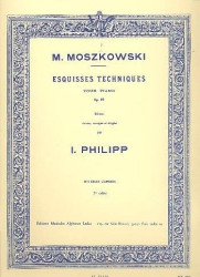 Moritz Moszkowski: Esquisses Techniques Op.97, Vol.2 (noty na klavír)