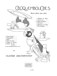 Claude Delvincourt: Croquembouches No.3 - Rahat Loukhoum (noty na klavír)
