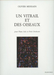 Olivier Messiaen: Un Vitrail & Des Oiseaux (noty na klavír)