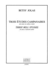 Betsy Jolas: 3 Etudes campanaires (noty na klavír)