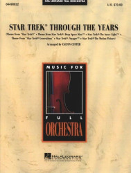 Star Trek Through the Years (noty pro symfonický orchestr, party, partitura)