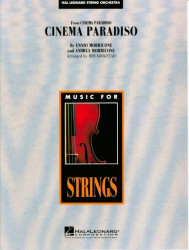 Ennio Morricone: Cinema Paradiso (noty pro smyčcový orchestr, party, partitura)