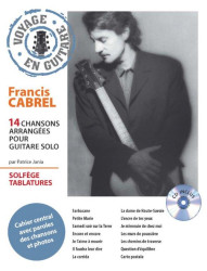 Voyage en Guitare: Francis Cabrel (noty, tabulatury na kytaru)(+audio)