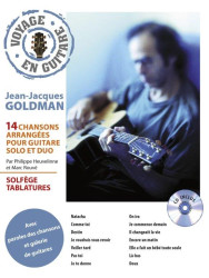 Voyage en Guitare: Jean-Jacques Goldman (noty, tabulatury na kytaru)(+audio)