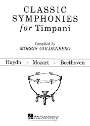 Morris Goldenberg: Classic Symphonies For Timpani (noty na tympány)