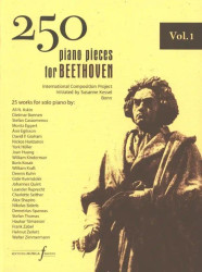 250 Piano Pieces For Beethoven - Vol. 1 (noty na klavír)