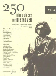 250 Piano Pieces For Beethoven - Vol. 3 (noty na klavír)